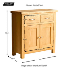 Load image into Gallery viewer, London Oak Mini Sideboard