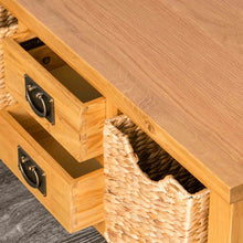 Load image into Gallery viewer, Surrey Oak Coffee Table with Baskets