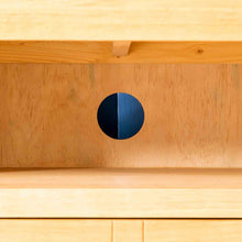 Load image into Gallery viewer, Abbey Light Oak Corner TV Stand