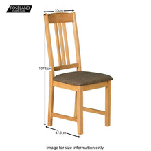 Load image into Gallery viewer, Hampshire Oak Dining Chair