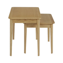 Load image into Gallery viewer, Alba Oak Nest of Tables