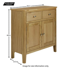Load image into Gallery viewer, Alba Oak Mini Sideboard