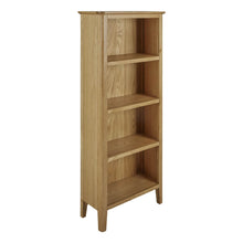 Load image into Gallery viewer, Alba Oak Slim Bookcase