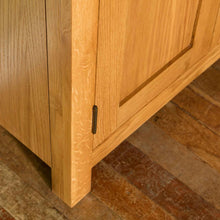 Load image into Gallery viewer, Surrey Oak 3 Drawer Sideboard