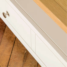 Load image into Gallery viewer, Farrow White Corner TV Stand