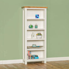 Load image into Gallery viewer, Farrow White Narrow Bookcase