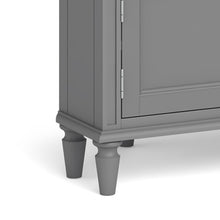Load image into Gallery viewer, Mulsanne Grey 95cm Corner TV Unit
