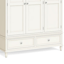 Load image into Gallery viewer, Mulsanne Cream Triple Wardrobe with Drawers