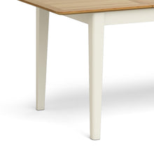 Load image into Gallery viewer, Windsor Cream Compact Extending Dining Table