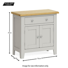 Load image into Gallery viewer, Lundy Grey Mini Sideboard