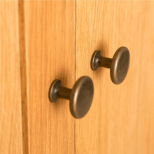 Load image into Gallery viewer, Lanner Oak Triple Wardrobe & Drawers
