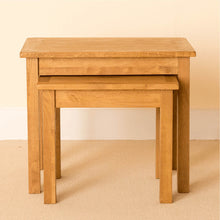 Load image into Gallery viewer, Lanner Oak Nest of Tables