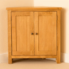 Load image into Gallery viewer, Lanner Oak Corner Cupboard