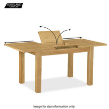 Load image into Gallery viewer, Lanner Oak Compact Extending Table