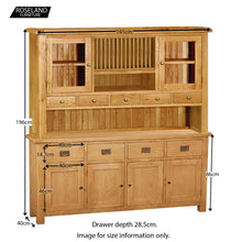 Load image into Gallery viewer, Zelah Extra Large Dresser