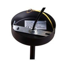 Load image into Gallery viewer, Large Black And Brass Bomb Light