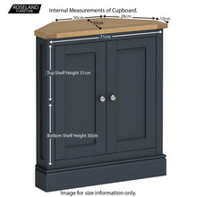 Load image into Gallery viewer, Chichester Corner Cupboard - 5 Colours