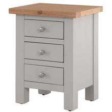 Load image into Gallery viewer, Charlestown Grey Bedside Table
