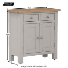Load image into Gallery viewer, Charlestown Grey Small Sideboard