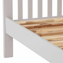 Load image into Gallery viewer, Charlestown Grey 4ft 6" Double Bed Frame