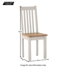 Load image into Gallery viewer, Charlestown Grey Dining Chair with Timber Seat