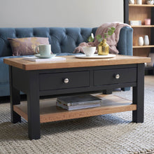 Load image into Gallery viewer, Charlestown Black Coffee Table