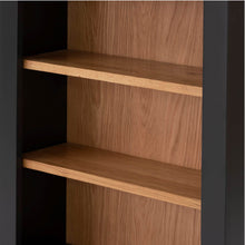 Load image into Gallery viewer, Charlestown Black Low Bookcase