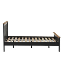 Load image into Gallery viewer, Charlestown Black Double 4ft 6in Size Bed Frame