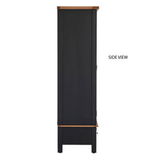 Load image into Gallery viewer, Charlestown Black Double Wardrobe