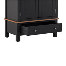 Load image into Gallery viewer, Charlestown Black Double Wardrobe