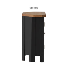 Load image into Gallery viewer, Charlestown Black Corner Cupboard