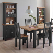 Load image into Gallery viewer, Charlestown Black Extendable Dining Table