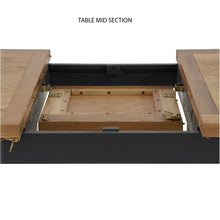 Load image into Gallery viewer, Charlestown Black Extendable Dining Table