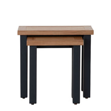 Load image into Gallery viewer, Charlestown Black Nest of 2 Tables