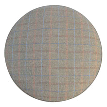 Load image into Gallery viewer, Multi Tweed Round Footstool
