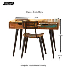 Load image into Gallery viewer, Coastal Chic Laptop Desk / Dressing Table