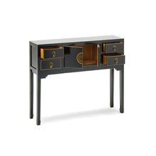 Load image into Gallery viewer, The Nine Schools Oriental Black Small Console Table
