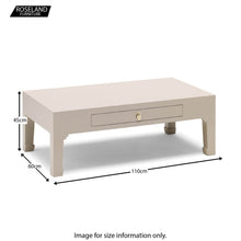 Load image into Gallery viewer, The Nine Schools Oriental Oyster Grey Coffee Table