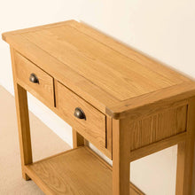 Load image into Gallery viewer, Roseland Oak Console Table
