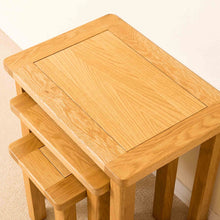 Load image into Gallery viewer, Roseland Oak Nest of Tables
