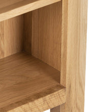 Load image into Gallery viewer, Charlestown Oak Low Bookcase