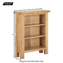 Load image into Gallery viewer, Charlestown Oak Low Bookcase