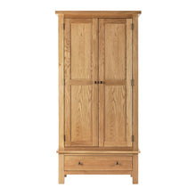 Load image into Gallery viewer, Charlestown Oak Double Wardrobe