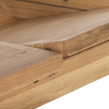 Load image into Gallery viewer, Charlestown Oak Extendable Dining Table