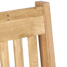 Load image into Gallery viewer, Charlestown Oak Dining Chair with Timber Seat