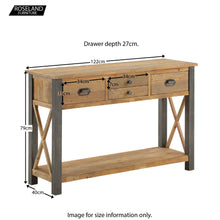 Load image into Gallery viewer, Urban Elegance Large Console Table