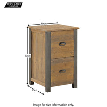 Load image into Gallery viewer, Urban Elegance Filing Cabinet