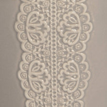 Load image into Gallery viewer, Ceramic Lace Candle Holder Grey
