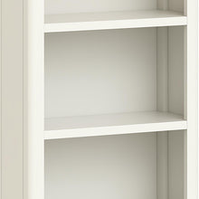 Load image into Gallery viewer, Windsor Cream Slim Bookcase
