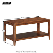 Load image into Gallery viewer, Dunmore Acacia Coffee Table
